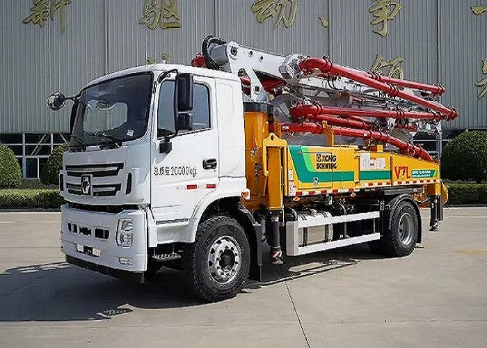 新網紅！徐工一體化33米泵車助力新農村建設